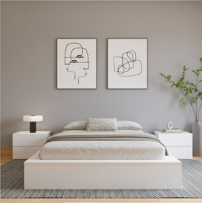James Platform Bed King Bed