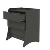 Coney Mid-Century Modern 3-Piece Dresser Set in Charcoal Gray | Ensemble de commode 3 pieces Coney style milieu du siecle en gris charbon
