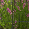 Outsunny 11.4' Garden Fence, Steel Fence Panels, Pack of 4, Black
