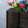 Outsunny 3.3 X 1.2 X 1.2 Ft Garden Raised Bed Planter Grow Containers For Outdoor Patio Plant Flower|Outsunny Jardiniere Surelevee De 3,3 X 1,2 X 1,2 Jardiniere Surelevee Pour Plantes De Patio Exterieu