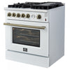 Forno Giovanni 30-inch Gas Range White, 4.32 cu.ft, -FFSGS6274-30WHT | Cuisiniere a gaz Giovanni 30 pouces blanche, 4,32 pi³ – FFSGS6274-30WHT