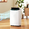 HOMCOM 12000 BTU AC Unit, Portable Air Conditioner with WiFi Control, White
