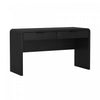 Grace Modern 54" Office Desk in Black (2-Drawer) | Bureau moderne Grace 54" en noir (2 tiroirs)