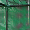 Outsunny Lean-to Mini Greenhouse With 3 Tier Shelves, Roll-up Doors, Green|Outsunny Mini Serre Adossee Avec Etageres A 3 Niveaux, Vert