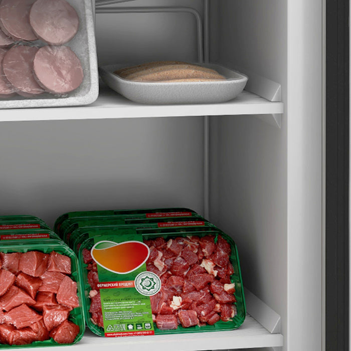 HOMCOM Compact Upright Freezer 3Cu.Ft Mini Freezer, Silver