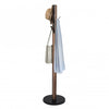 Umbra Modern Wood Flapper Coat Rack - Black and Walnut|Portemanteau moderne Flapper de Umbra en bois - noir et noyer