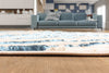 Clara Blue Rug 8'0" x 10'0" | Tapis Contemporain/Moderne Clara 8'0" x 10'0" en Bleu