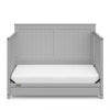 Graco Hadley 5-in-1 Convertible Crib with Drawer - Pebble Gray