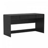 Novara Contemporary 60" Writing Desk in Black (2-Drawer) | Bureau d'ecriture contemporain Novara 60" en noir (2 tiroirs)