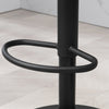 HOMCOM Bar Stools Set of 2 Swivel Adjustable Counter Height Barstools