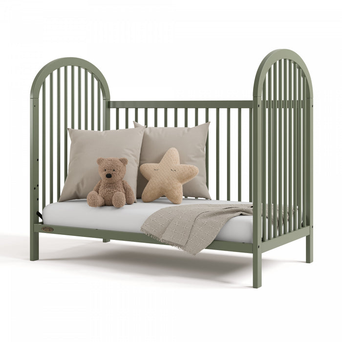 Graco Olivia 3-In-1 Convertible Crib - Olive