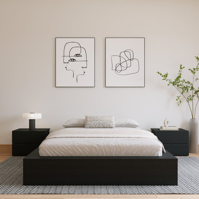 James Platform Bed King Bed