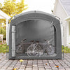 Outsunny Bike Storage Tent Shed With Carry Bag For 3-4 Bikes, Grey|Outsunny Tente De Rangement Pour Velos Avec Sac De Transport, Gris