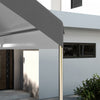 Outsunny 10 x 20 Carport Canopy Replacement Cover with Bungee Cords, Dark Grey