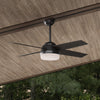 Dempsey Ceiling Fan with Light Fixture - Black | Ventilateur de plafond Dempsey avec luminaire - Noir