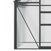 Outsunny 6' X 6' Clear Polycarbonate Greenhouse Walk-in Green House Garden Plants Grow Galvanized Ba|Outsunny Serre Chaude De Jardin De Plain-pied Avec Porte Coulissante