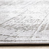 Hudson Grey Cream Distressed Brushstrokes Rug, 6'7" x 9'6" Indoor Area Rug | Tapis Hudson aux coups de pinceau vieillis gris creme, 6'7" x 9'6"