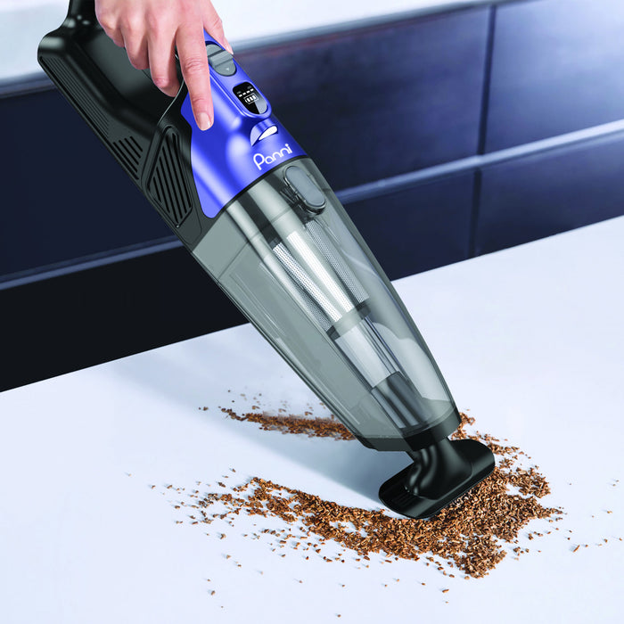 Panni H5398P 16V Cordless Pet Hand Vacuum with Motorized Brush Roll Vacuum Stick Handheld