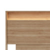 Gael Headboard with Integrated Lighting | Gael, Tete de lit avec etageres et eclairage integres