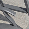 Outsunny 2-Seat Patio Swing Chair with Adjustable Canopy and Steel Frame