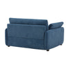 Olivia Oversized Accent Chair with Pillows,Blue | Fauteuil d’appoint surdimensionne Olivia avec coussins, bleu