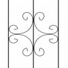 Set Of 4 Garden Trellis Metal Trellis For Climbing Plants Flowers|Lot De 4 Treillis De Jardin En Metal Pour Plantes Grimpantes Et Fleurs