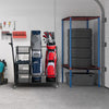 Costway Extra Large Golf Bag Storage Rack For Garage Fits 2 Golf Bags Organizer Withwheels