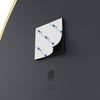 Umbra Hubba Brass Pebble Mirrors - Set of 3|Miroirs Hubba Pebble de Umbra - ensemble de 3