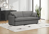 Sleeper Sofa, 78" Length, Convertible Sofa Bed, Light Grey Fabric, Contemporary, Modern Sleeper Sofa | Canape Lit Convertible, 78" Longueur, Tissu Gris Clair, Contemporain, Moderne
