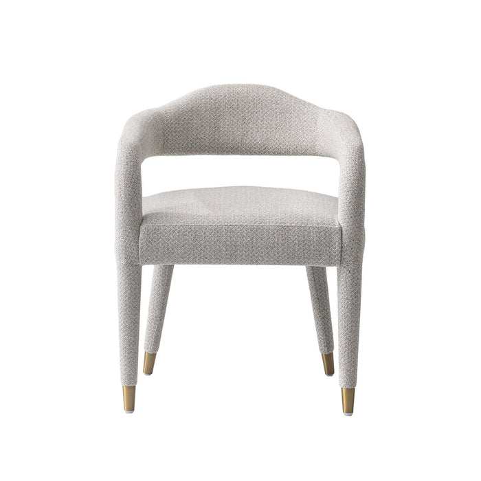 Aspen and Hathaway Modern Industry Chic 5-Piece Dining Set in Gold Dust and Natural
