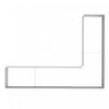 Outsunny L-shaped Raised Garden Bed, 82" X 109" X 12" Galvanized Steel Planter Box With Multi-reinfo|Outsunny Lit De Jardin Sureleve En Forme De L, 82" X 109" X 12'' Jardiniere En Acier Galvanise Avec