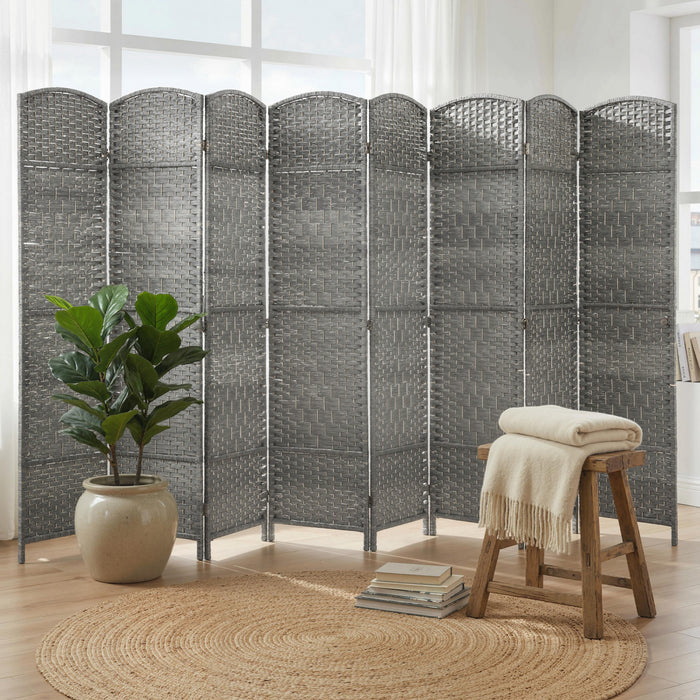 HOMCOM 6 Ft Folding Room Divider, Privacy Screen for Home Office Bedroom