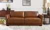 Hydeline Oslo Leather Sofa - Nutmeg|Sofa Oslo en cuir de Hydeline - muscade