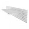 Gladiator Overhead Max Gearloft™ Storage Shelf - Hammered White|Tablette de rangement suspendue GearLoftMC Max de Gladiator - blanc martelé