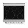 Forno Paolo 30" Stainless Steel Electric Range, 4.38 CU.FT - FFSEL6011-30 | Cuisiniere electrique en acier inoxydable Paolo 30 po, 4,38 pi³ - FFSEL6011-30WHT