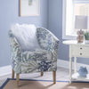 Simon Fabric Oceanside Accent Chair - Grey|Fauteuil d’appoint Simon en tissu Oceanside - gris