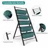 Costway 5-tier Vertical Garden Planter Box Elevated Raised Bed W/5 Container Green