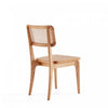 Giverny Industry Chic Wood Dining Chair in Natural - Set of 4 | Chaise de salle a manger en bois style industriel Giverny, finition naturelle - Lot de 4