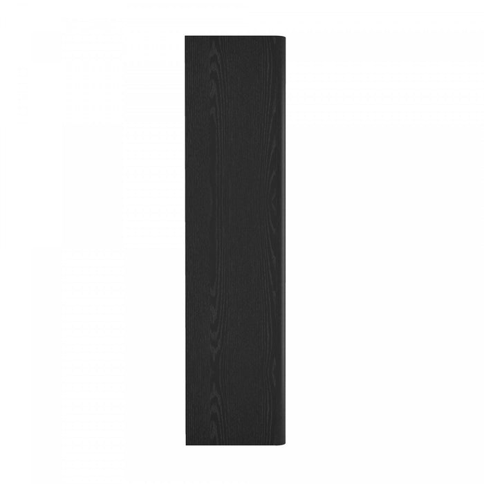 Rivington Modern 28\" Open Bookcase in Black - Set of 2