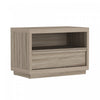 Navis Contemporary 32" Nightstand in Natural Oak (1-Drawer) | Table de nuit contemporaine Navis 32" en chene naturel (1 tiroir)