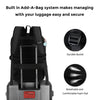 Swissdigital Design Smart Backpack KATY ROSE - Rucksack with Integrated Charging Port - Black