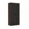 Rivington Modern 38" Bookcase Cabinet in Walnut | Armoire bibliotheque moderne Rivington 38" en noyer
