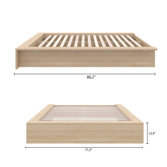 James Platform Bed Queen Bed