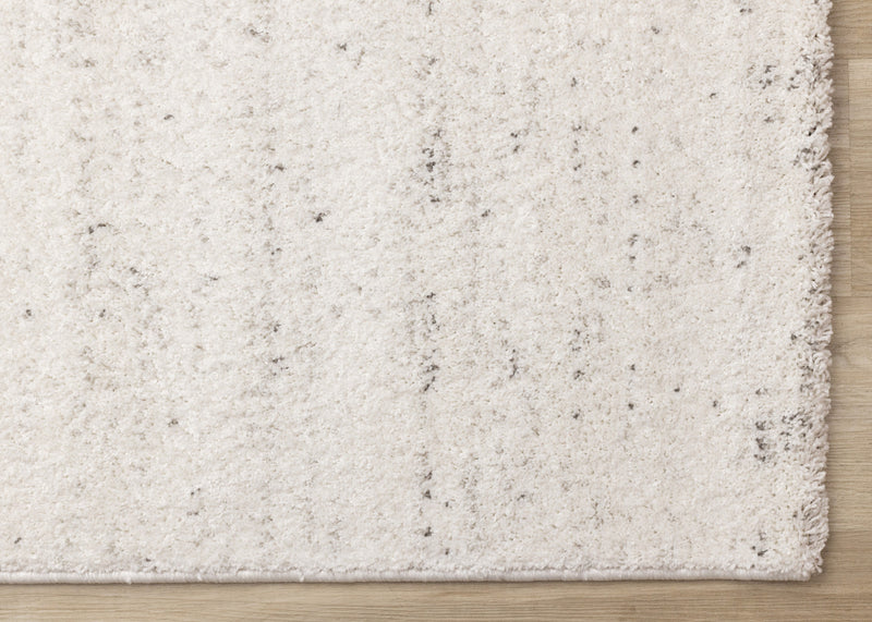 Surrey White Grey Speckled Rug, 6'7\" x 9'6\" Indoor Area Rug