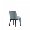 Gansevoort Modern Wood Vegan Leather Dining Chair in Pewter - Set of 4 | Chaise de salle a manger moderne Gansevoort en bois et cuir vegetalien coloris etain - Lot de 4