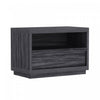 Navis Contemporary 32" Nightstand in Charcoal Gray (1-Drawer) | Table de nuit contemporaine Navis 32" en gris charbon (1 tiroir)