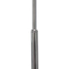 Arries Modern Arched Floor Lamp, Brushed Nickel &Silver, 66" | Arries Lampadaire arque moderne, Nickel brosse et Argent, 66 po H