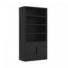 Rivington Modern 40" Bookcase Cabinet in Black - Set of 3 | Armoire bibliotheque moderne Rivington 40" en noir - Ensemble de 3