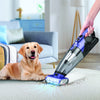 Panni H5398P 16V Cordless Pet Hand Vacuum with Motorized Brush Roll Vacuum Stick Handheld | Aspirateur a main sans fil Panni H5398P 16V pour animaux avec brosse motorisee
