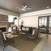 Skyflow Ceiling Fan with Light Fixture - White | Ventilateur de plafond Skyflow avec luminaire - Blanc